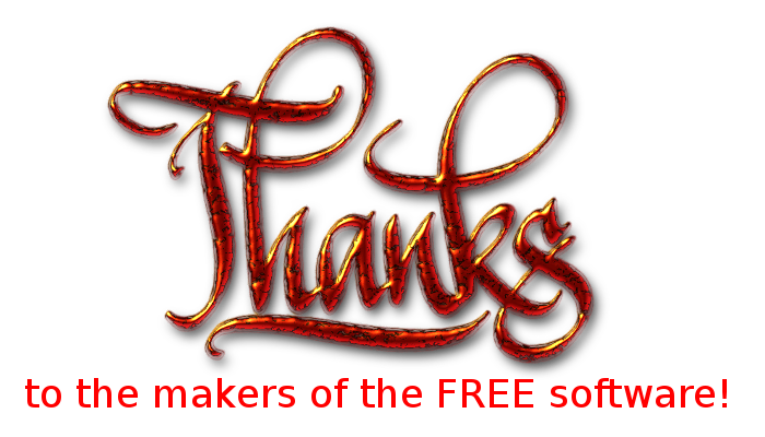 Thanks to the Makers of FREE Software